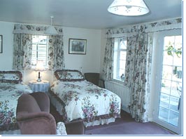 Bedrooms at the Bluebell Cottage
