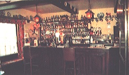 The bar area