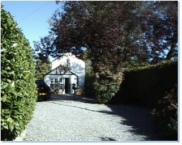 The front of Bluebell Cottage